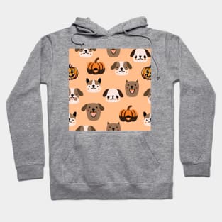 Dog Pattern Hoodie